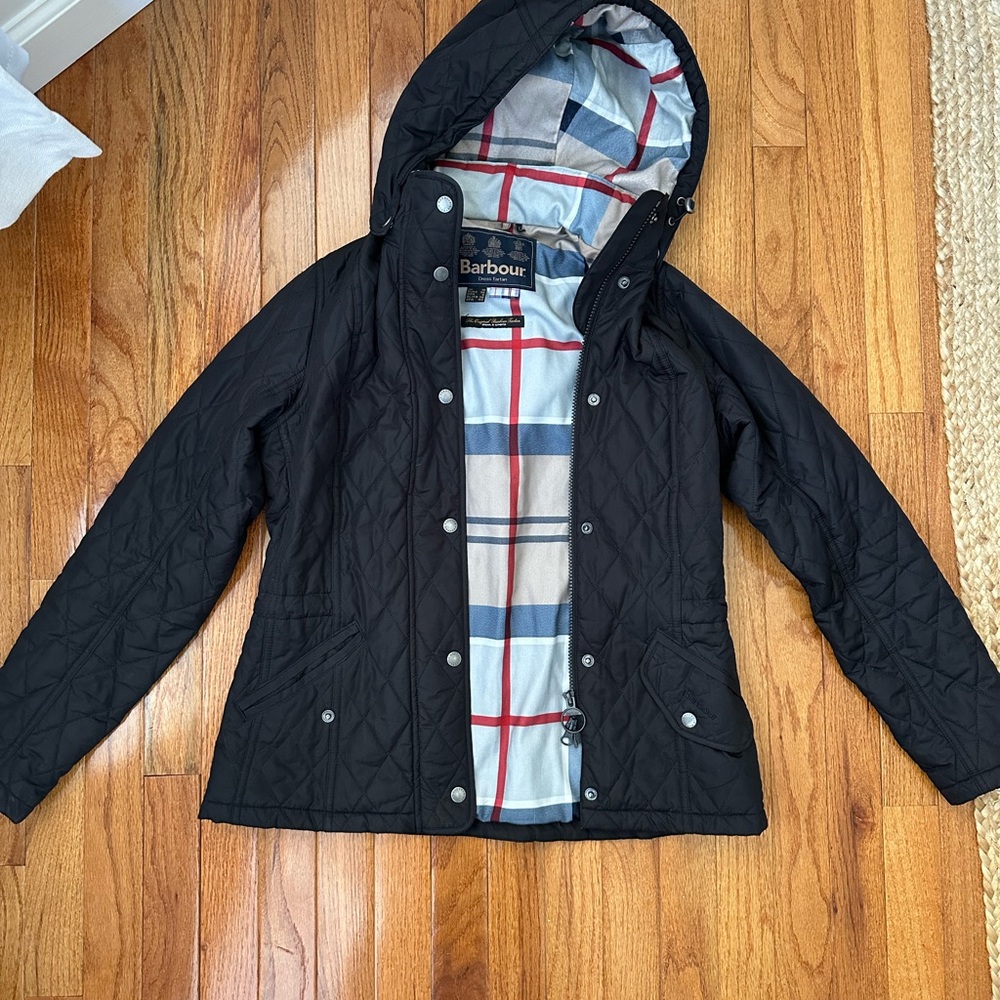 Barbour Millfire Coat with Hood